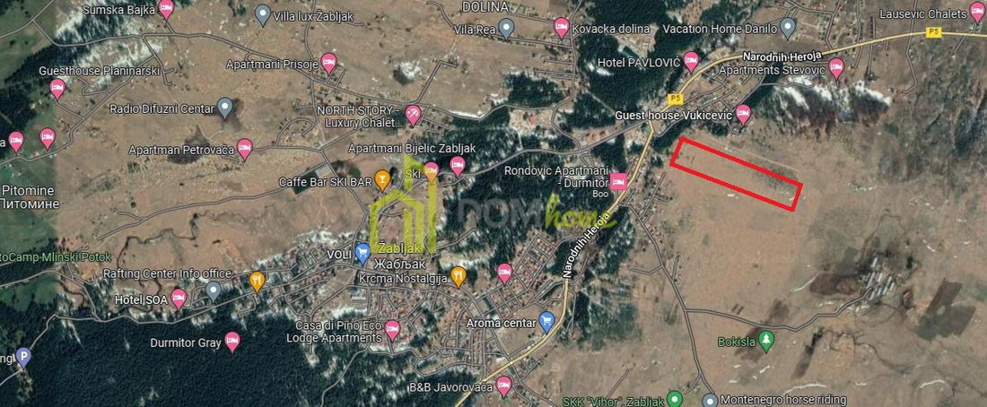 Plac 42494m2, Žabljak